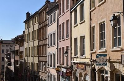 Buildings in Croix-Rousse Area, Lyon